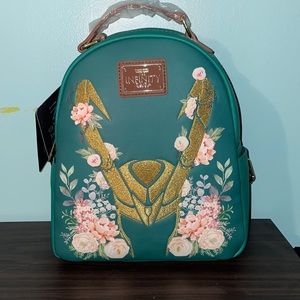 Floral Loki Loungfly backpack